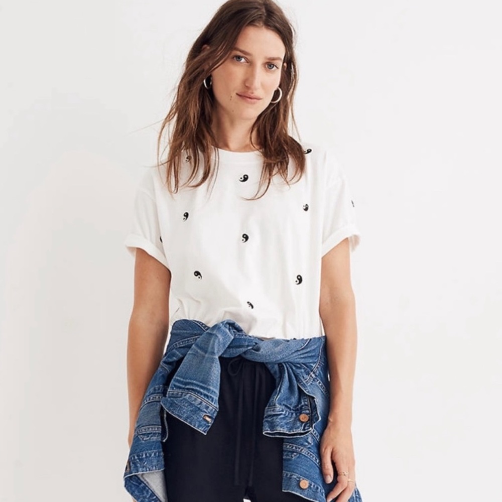 Madewell Yin Yang Cotton Tee